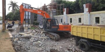 DSDABMBK Tangsel Mulai Lebarkan Jalan Bhayangkara di Serpong Utara