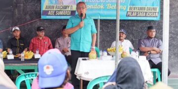 Benyamin Davnie Tampilkan Capaian Pembangunan dalam Kampanye di Pondok Aren