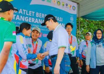 Kirab Meriah, Atlet Tangsel Siap Berlaga di Porkot Tangsel 2024