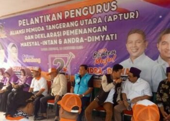 Aliansi Pemuda Tangerang Utara Deklarasikan Dukungan untuk Maesyal-Intan