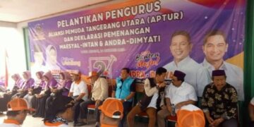 Aliansi Pemuda Tangerang Utara Deklarasikan Dukungan untuk Maesyal-Intan
