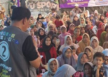 Maesyal Rasyid Disambut Antusias Warga di Kampung Melayu Timur
