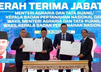 AHY Lepas Jabatan Menteri ATR/BPN, Nusron Wahid Janji Lanjutkan Program Pendahulunya