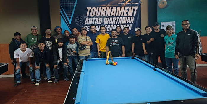 PWI Tangsel Gelar Turnamen Meriah