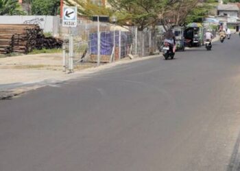 Progres Pembangunan Infrastruktur Jalan di Pisangan Ciputat Timur Capai 90%