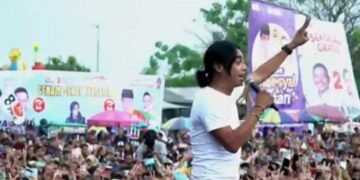 Charly ST 12 Meriahkan Acara Pendukung Andra Soni – Dimyati dan Maesyal – Intan di Sepatan Timur