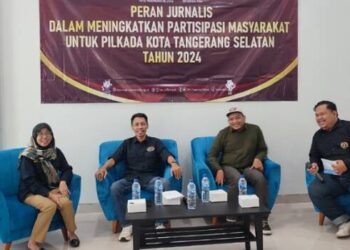 KPU dan PWI Tangsel Adakan Diskusi Peran Pers dalam Meningkatkan Partisipasi Pemilih pada Pilkada 2024