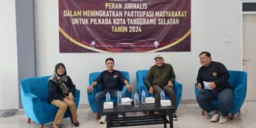 KPU dan PWI Tangsel Adakan Diskusi Peran Pers dalam Meningkatkan Partisipasi Pemilih pada Pilkada 2024
