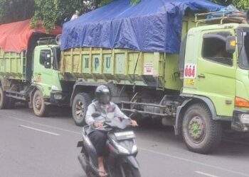 Pasca Amuk Massa di Kosambi Tangerang, Truk Tanah Mulai Beroperasi Lagi