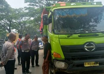 Tim Gabungan dari Polri, TNI, dan Pemda kota/Kabupaten Tangerang Tingkatkan Pengawasan Pada Truk Tambang