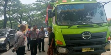 Tim Gabungan dari Polri, TNI, dan Pemda kota/Kabupaten Tangerang Tingkatkan Pengawasan Pada Truk Tambang