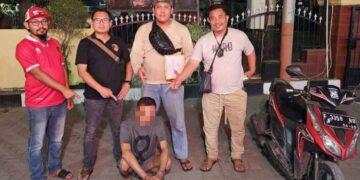 Kecanduan Sabu, Pelaku Curanmor dan Penadah Ditangkap Polsek Teluknaga