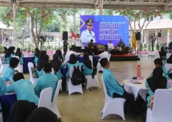 100 Pelajar SMP di Kota Tangerang Ikuti Sosialisasi Wawasan Kebangsaan