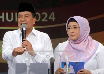 Maesyal Rasyid-Intan Nurul Hikmah Paparkan Visi Misi Pembangunan Berkelanjutan di Debat Kedua Pilkada Tangerang 2024