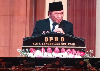 Pj Gubernur Banten Hadiri HUT Tangerang Selatan