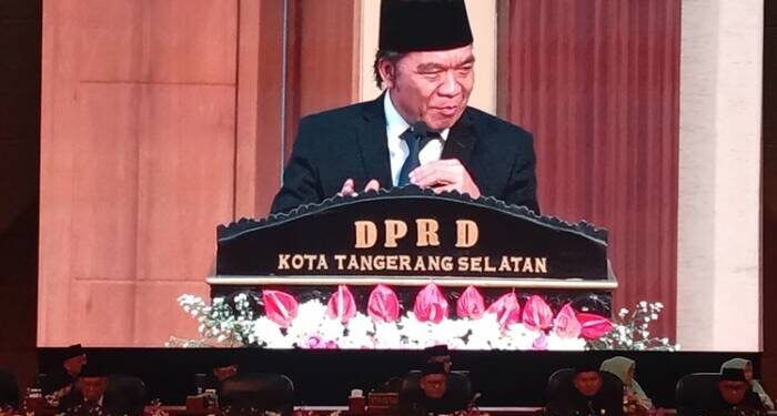 Pj Gubernur Banten Hadiri HUT Tangerang Selatan