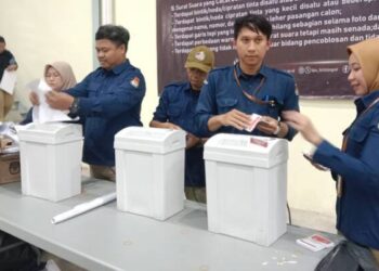 KPU Tangsel Musnahkan Ratusan Surat Suara Rusak