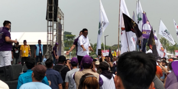 Andra Soni Dukung Maesyal Rasyid-Intan Nurul Hikmah di Kampanye Akbar di Citra Raya