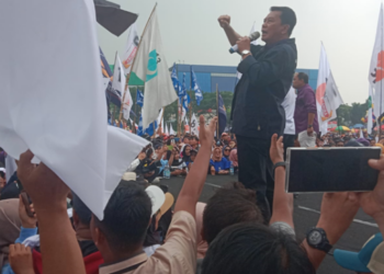 Ribuan Pendukung Padati Kampanye Akbar Maesyal Rasyid-Intan Nurul Hikmah di Citra Raya Tangerang