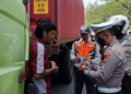 Dishub Tangsel Tertibkan Truk Nakal, Ratusan Tilang Diterbitkan