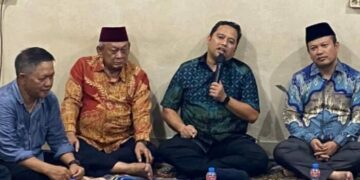 Arief R Wismansyah Datang Ke  Pokja WHTR Tunaikan Janji Atas Kemenangan Andra Soni