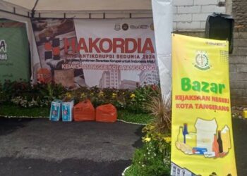 Peringati Hakordia Kejari Kota Tangerang Gelar Edukasi Hukum dan Pasar Murah