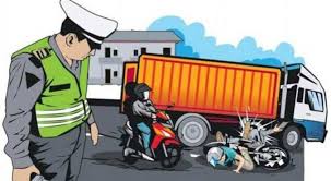 Seorang Ibu kakinya Remuk Terlindas Truk Tanah di Sangiang Tangerang