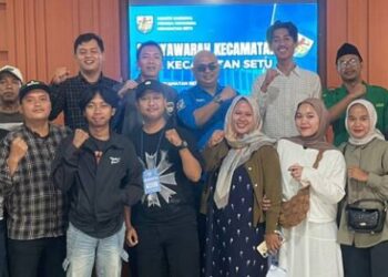 Esa Khoeril Fasha Pimpin KNPI Setu Periode 2025-2028