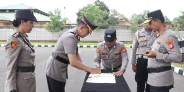 Sertijab, AKBP Eko Bagus Riyadi Ganti Kombes Yolanda Evelyn Sebayang Sebagai Wakapolres Metro Tangerang Kota