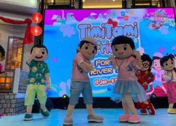 Tahun Baru Imlek 2025, Tangcity Mall Hadirkan Timi Tami & Friends in Fortune River Town