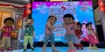 Tahun Baru Imlek 2025, Tangcity Mall Hadirkan Timi Tami & Friends in Fortune River Town