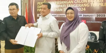 KPU Kabupaten Tangerang Tetapkan Maesyal Rasyid-Intan Nurul Hikmah Sebagai Bupati dan Wakil Bupati Terpilih