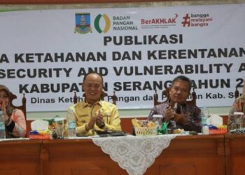 DKPP Kabupaten Serang Terbitkan Peta Kerentanan Pangan 2024, Soroti Prioritas Penanganan