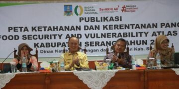 DKPP Kabupaten Serang Terbitkan Peta Kerentanan Pangan 2024, Soroti Prioritas Penanganan