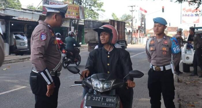 Polda Banten Catat 13 Ribu Lebih Kendaraan Langgar Lalu Lintas