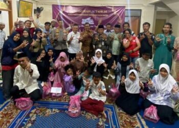 Pokja WHTR Rayakan HUT ke-25 dengan Berbagi Kebahagiaan Bersama Anak Yatim Piatu