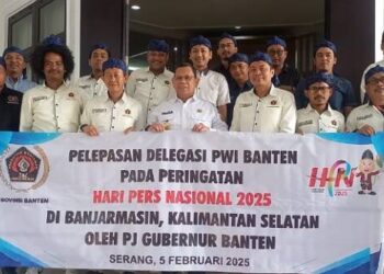 Pj Gubernur Banten Dukung Penuh Keberangkatan Delegasi PWI ke HPN 2025