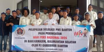Pj Gubernur Banten Dukung Penuh Keberangkatan Delegasi PWI ke HPN 2025
