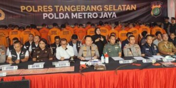 Polres Tangerang Selatan Ungkap Berbagai Kasus Kejahatan Jalanan dan Premanisme