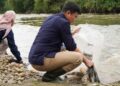 Garuda Indonesia Gelar Aksi Bersih Sungai Ciliwung dan Resmikan Fasilitas Sanitasi