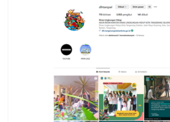 Akun Instagram DLH Tangsel Diserbu Netizen