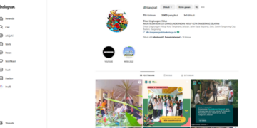 Akun Instagram DLH Tangsel Diserbu Netizen