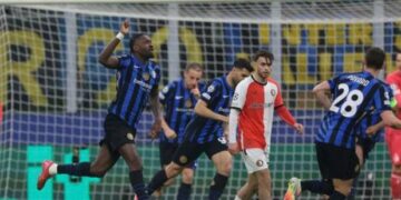 Inter Milan Melaju ke Perempat Final Liga Champions Setelah Mengalahkan Feyenoord