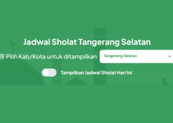 Jadwal Sholat Tangsel