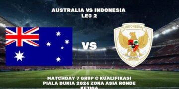 Kualifikasi Piala Dunia 2026, Indonesia vs Australia