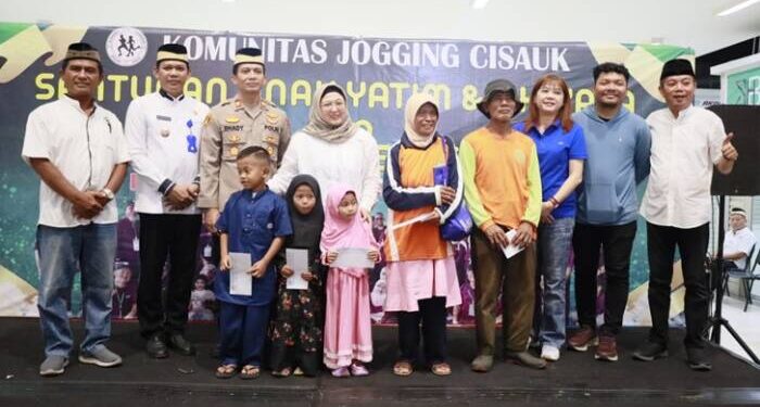 Pemkab Tangerang dan Komunitas Jogging Cisauk Gelar Aksi Sosial Ramadan untuk Anak Yatim dan Dhuafa