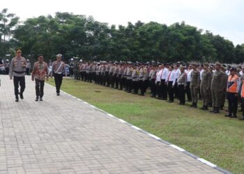 Polres Metro Tangerang Kota Siagakan Ribuan Personel Gabungan untuk Pengamanan Idul Fitri 1446 H