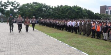 Polres Metro Tangerang Kota Siagakan Ribuan Personel Gabungan untuk Pengamanan Idul Fitri 1446 H