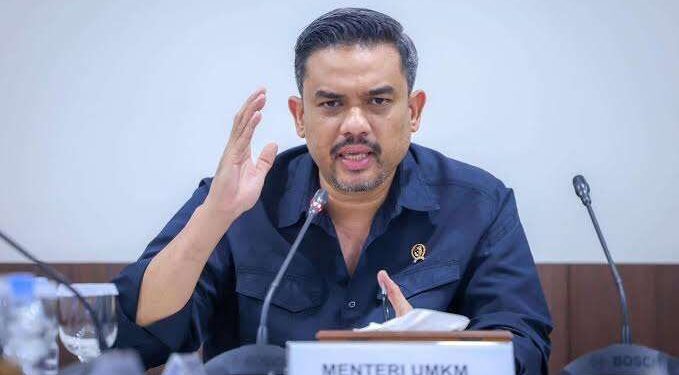 Menteri UMKM, Maman Abdurrahman membeberkan, tujuan dan alasan pengalihan pengelolaan KUR untuk Pekerja Migran Indonesia (PMI) kepada BP2MI. (Foto: Humas Kementerian UMKM)