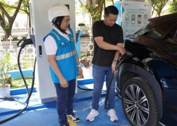 PLN Sukses Fasilitasi Mudik Lebaran dengan Lonjakan Penggunaan SPKLU